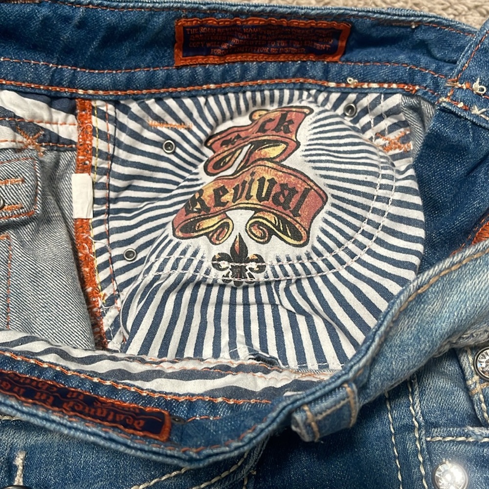 Rock Revival Elaina Distressed Boot Cut Jean - Picture 8 of 13